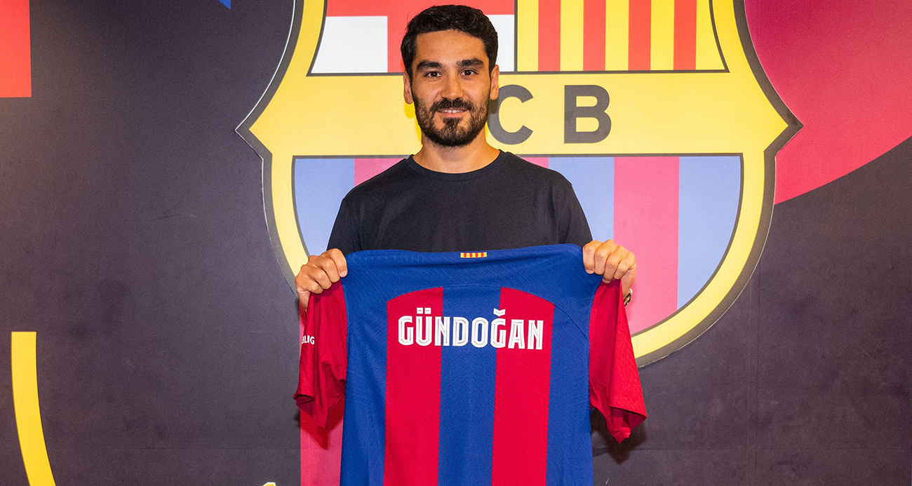 İlkay Gündoğan, Barcelona’ya imzayı attı
