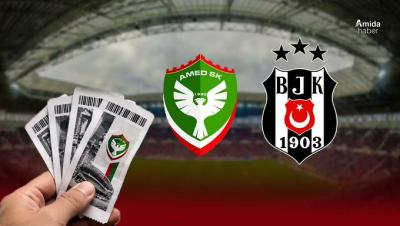 DİYARBAKIR’DA AMEDSPOR-BEŞİKTAŞ MAÇI ÖNCESİ BİLETLER 10 SANİYEDE TÜKENDİ